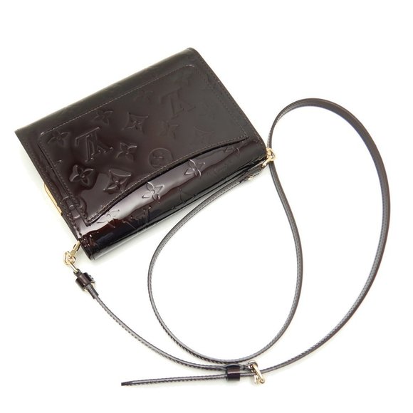 Louis Vuitton Vernis Rossmore PM Amaranto 2WAY Bag Clutch - Picture 3 of 8